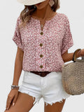 Sabine - Elegant Floral Summer Top