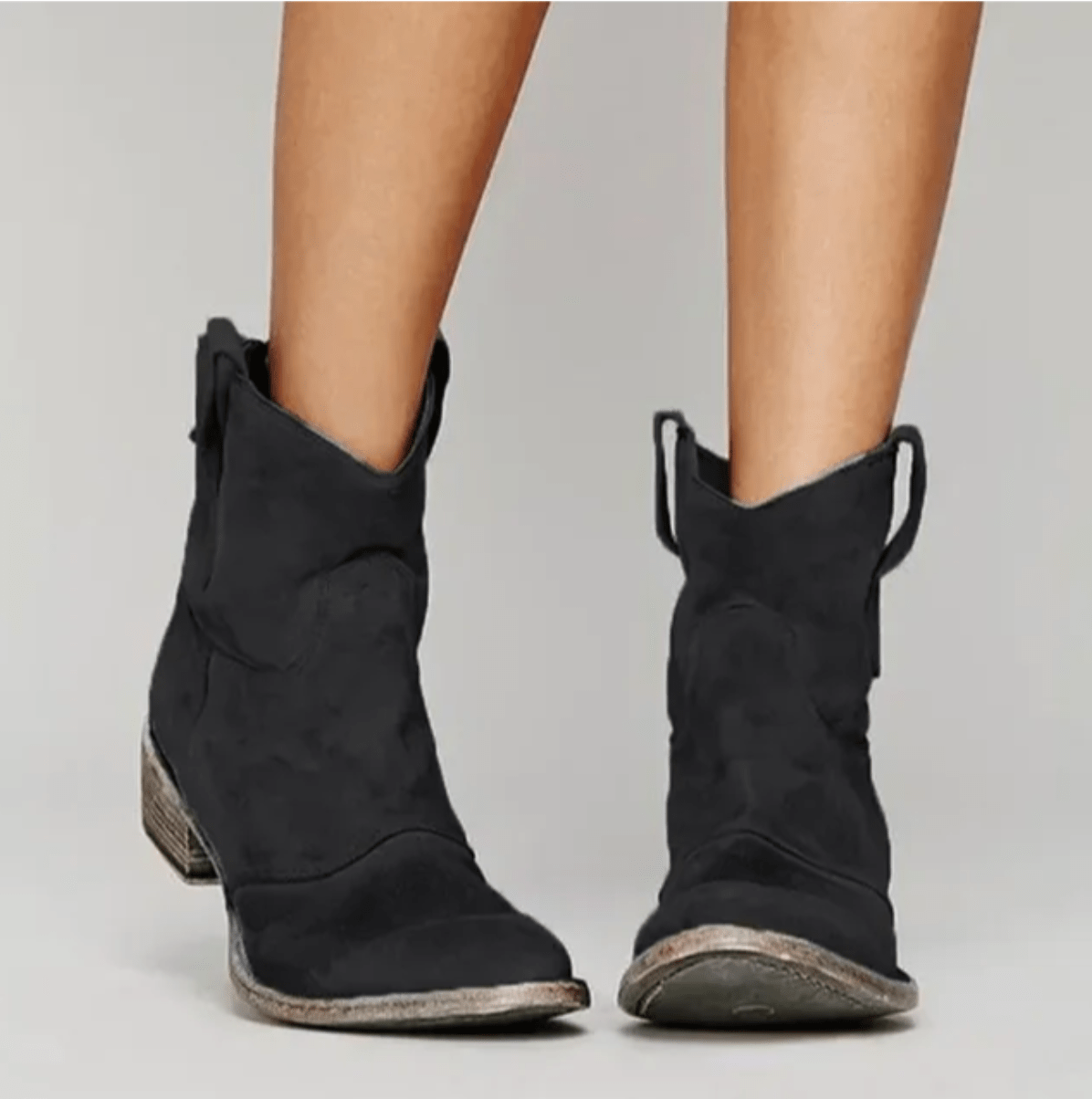 Afbeeding Boot Charlotte - Suede Orthopedic Boots – Lila & Rose New York